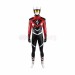Absolute Wally West Cosplay Costume Red Leather Suit