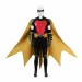 Red Robin Cosplay Costume Tim Drake Leather Suit