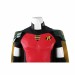 Red Robin Cosplay Costume Tim Drake Leather Suit