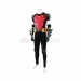 Red Robin Cosplay Costume Tim Drake Leather Suit