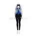 Mortal Kombat 2 Cosplay Costumes Kitana Blue Suits