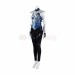 Mortal Kombat 2 Cosplay Costumes Kitana Blue Suits