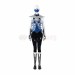Mortal Kombat 2 Cosplay Costumes Kitana Blue Suits