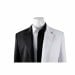 Absolute Two Face Cosplay Costume White and Black Suit