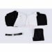Absolute Two Face Cosplay Costume White and Black Suit