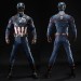 Avengers Endgame Captain America Cosplay Costumes Deluxe Suits