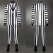 Beetlejuice 2 Cosplay Costumes Beetlejuice Black and white Suits