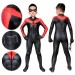 Gifts For Kids Nightwing Cosplay Suit Children Teen Titans Cosplay Red Bodysuit