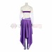 Nico Robin Cosplay Costumes Miss Allsunday Purple Suits