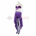 Nico Robin Cosplay Costumes Miss Allsunday Purple Suits