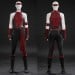 Daredevil Born Again Season 3 Cosplay Costumes Elektra Red Top Level Suits