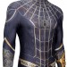 Spiderman 3 Cosplay Costumes Spiderman No Way Home Black Gold Suits