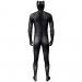 Black Panther Cosplay Suit Spandex Black Panther Costume Detail Printed