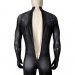 Black Panther Cosplay Suit Spandex Black Panther Costume Detail Printed