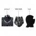 Black Panther Cosplay Costume Detail Printed Spandex Suit