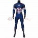 Captain America Steve Rogers Cosplay Suit Age of Ultron Deep Blue Jumpsuits