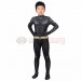 Kids Bruce Wayne Cosplay Suit The Dark Knight Rises Spandex BodySuit