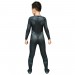 Christmas Gifts For Kids Clark Kent Black Cosplay Suit With Cloak
