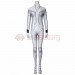 Black Widow Natasha Romanoff Cosplay Costumes White 3D Printed Cosplay Suit