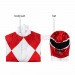 Red Power Ranger Cosplay Suit Classic Red Spandex Power Rangers Costumes