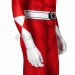 Red Power Ranger Cosplay Suit Classic Red Spandex Power Rangers Costumes