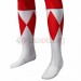 Red Power Ranger Cosplay Suit Classic Red Spandex Power Rangers Costumes