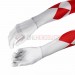 Red Power Ranger Cosplay Suit Classic Red Spandex Power Rangers Costumes