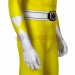 Yellow Power Ranger Suit Spandex Power Rangers Costumes Printed Edition
