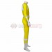 Yellow Power Ranger Suit Spandex Power Rangers Costumes Printed Edition