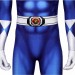 Blue Power Ranger Cosplay Suit Spandex Power Rangers Costumes Lightweight