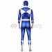 Blue Power Ranger Cosplay Suit Spandex Power Rangers Costumes Lightweight