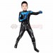 Gifts For Kids Titans Cosplay Suit Children Nightwing Blue Cosplay Bodysuit