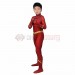 Kids Barry Allen Season 5 Cosplay Suit Barry Allen Spandex BodySuit