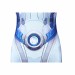 Marvel Rivals Invisible Woman Cosplay Costume Sue Storm Game Jumpsuit