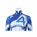 Marvel Rivals Invisible Woman Cosplay Costume Sue Storm Game Jumpsuit