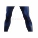 Fantastic Four 2005 Navy Cosplay Costume Human Torch Spandex Bodysuit