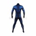 Fantastic Four 2005 Navy Cosplay Costume Human Torch Spandex Bodysuit