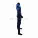 Fantastic Four 2005 Navy Cosplay Costume Human Torch Spandex Bodysuit