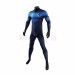 Fantastic Four 2005 Navy Cosplay Costume Human Torch Spandex Bodysuit