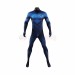 Fantastic Four 2005 Navy Cosplay Costume Human Torch Spandex Bodysuit