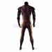 Wolverine Cosplay Costume Brown Spandex Bodysuit