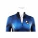 Fantastic Four 2005 Navy Cosplay Costume Invisible Woman Spandex Bodysuit