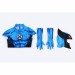 Fantastic Four Wolverine Cosplay Costume Blue Spandex Bodysuit