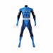 Fantastic Four Wolverine Cosplay Costume Blue Spandex Bodysuit