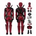 Kids Deadpool 3 Cosplay Costumes Wade Wilson Leather Edition Halloween Suits