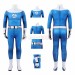Kids Invisible Woman The Fantastic Four First Steps Cosplay Costumes Sue Storm Halloween Suit