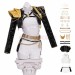 KPOP Demon Hunters Rumi Cosplay Costumes Black and Golden Top Level Suits