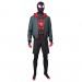Miles Morales Cosplay Costumes Spider Man Into The Spider Verse Miles Green Coat