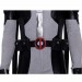 Deadpool Wade Wilson Cosplay Costumes Leather White X Force Edition
