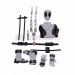 Deadpool Wade Wilson Cosplay Costumes Leather White X Force Edition